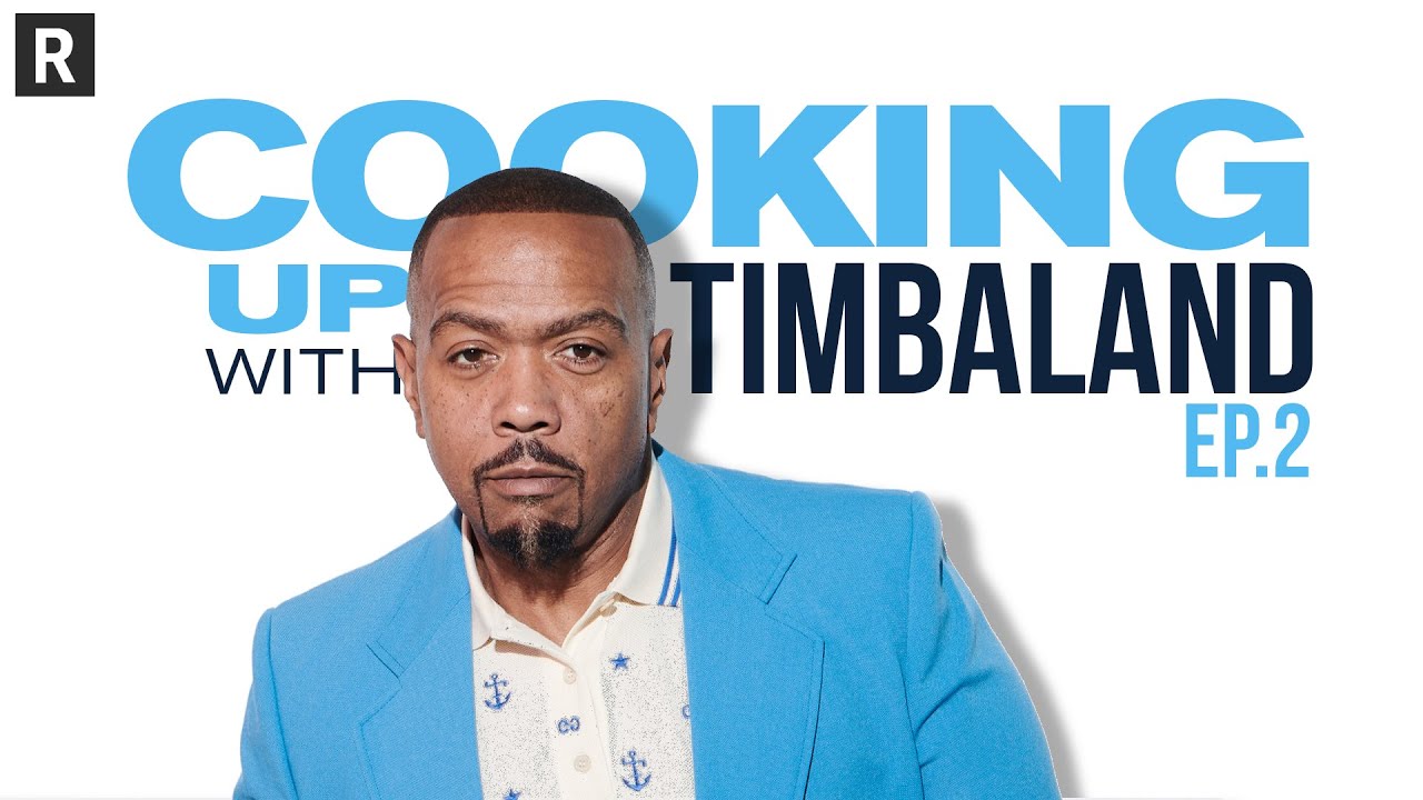 Timbaland & Idris Elba hit the studio & make music magic | Cooking Up w/ Timbaland