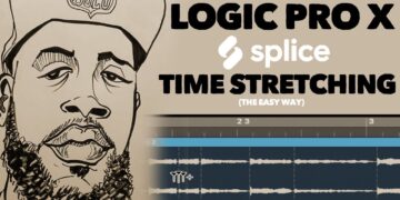 Time Stretching Loops in Logic Pro X is TOO Easy!! Made a Crazy Beat using Splice Sample [Tutorial]