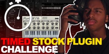 TIMED STOCK PLUGIN CHALLENGE | Making a Beat in FL Studio