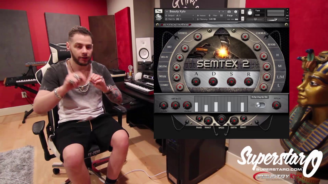 Tuned 808 Pack | SEMTEX 2 Kontakt PresetBank | New DrumKit