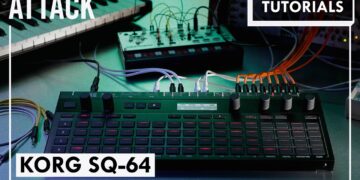 Tutorials: How To Set Up & Make A Beat With The Korg SQ-64 & Korg Volca Sample