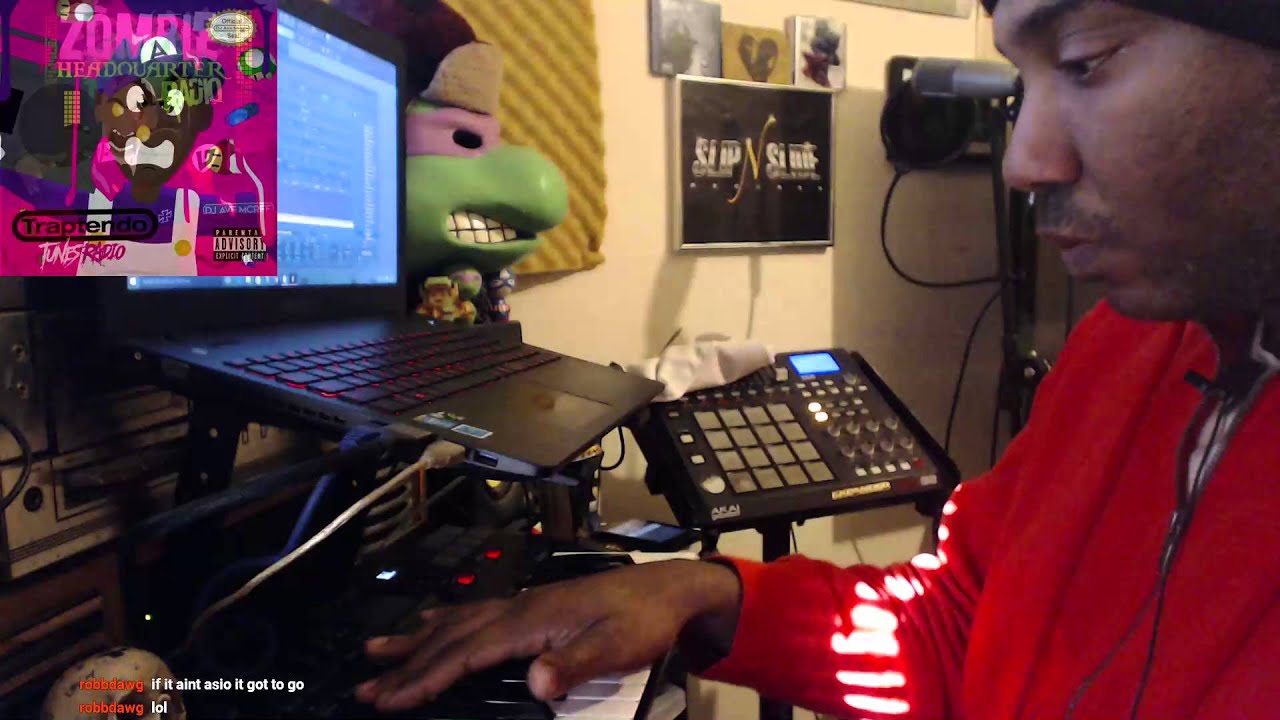 Twitch Stream highlights #1(live beat making)