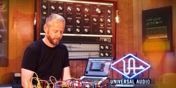 UAD Moog Multimode Filter XL performance with David Phipps of STS9