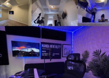 WE FINALLY *REBUILT* MY HOME STUDIO! [3D WALL + DIY SOUND PANELS]