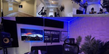 WE FINALLY *REBUILT* MY HOME STUDIO! [3D WALL + DIY SOUND PANELS]