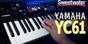Yamaha YC61 61-key Stage Keyboard Demo by Daniel Fisher