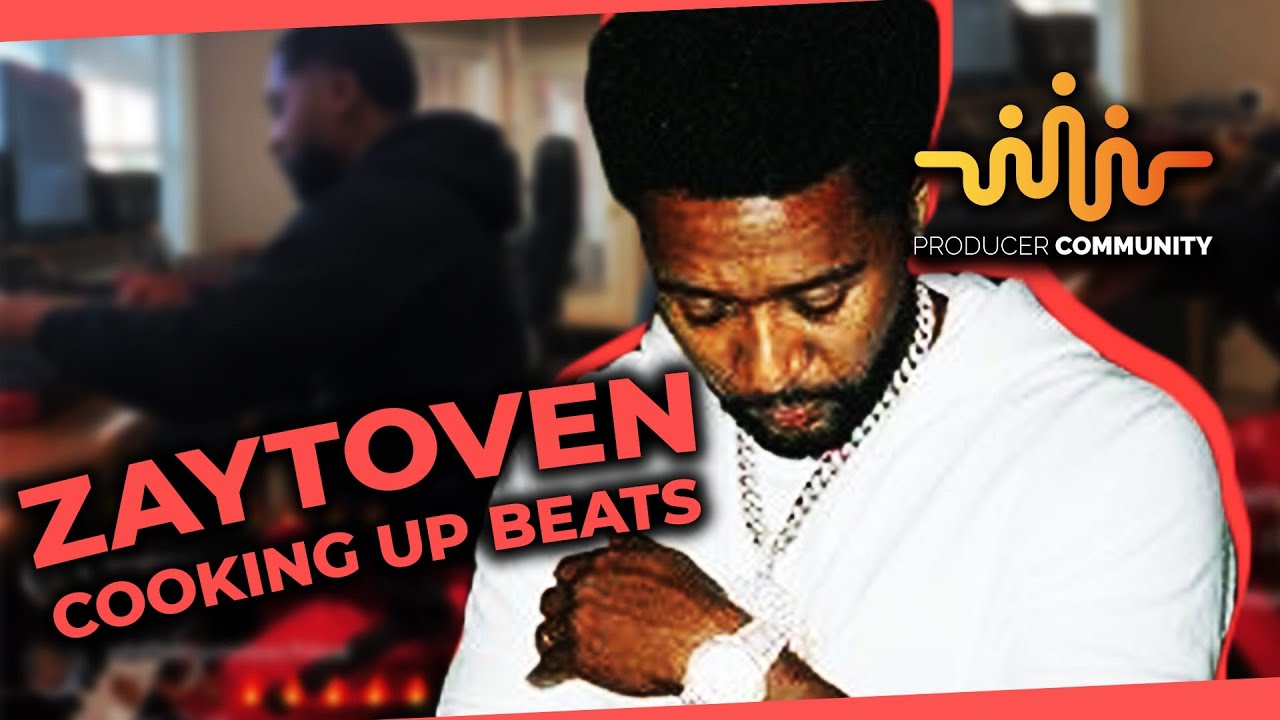 Zaytoven Cooking up Beats in the Studio  “BEHIND THE BEAT”