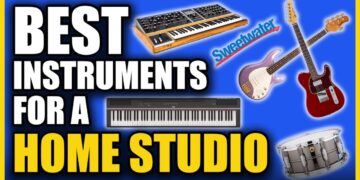 Best Instruments For Your Home Studio Build: Build A Home Studio pt. 12