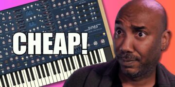 Sines of a Cheap VST Plugin from Cherry Audio