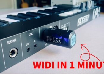 What can you do with WIDI wireless MIDI? (explained in 1 minute)
