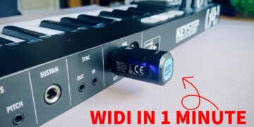 What can you do with WIDI wireless MIDI? (explained in 1 minute)