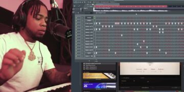 Kingdrumdummie making beats for Lil baby and Boston richey