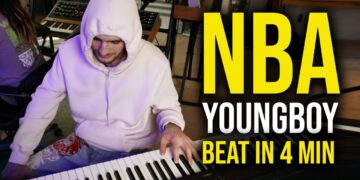 NBA YoungBoy Beat in 4 Minutes (HOW TO MAKE A YB MELODY)