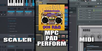 Throwback 90s RnB MIDI Chord Pack MPC Progressions, Scaler, Cthulhu Presets