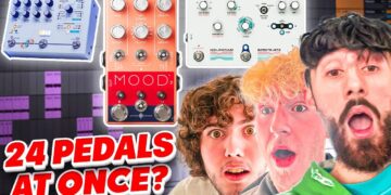 USING 24 GUITAR PEDALS AT ONCE