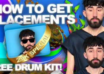 HOW TO GET PLACEMENTS / STUDIO TOUR / FREE DRUM KIT (25K SPECIAL)