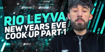 Rio Leyva Making Beats On New Years Eve 🔥 2023 COOK UP PART 1 💫