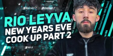 Rio Leyva Making Beats On New Years Eve 🔥 2023 COOK UP PART 2 💫