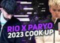 Rio Leyva & Paryo Make Beats Using Weird Plugins 🤣 2023 Cook Up 🔥