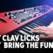 Keyboard Lesson: 5 Easy Clav Licks