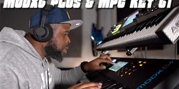 Made a Crazy Unedited Memphis Type Beat with Yamaha MODX6 Plus & MPC Key 61!🔥