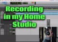 Recording Session  – In my home studio