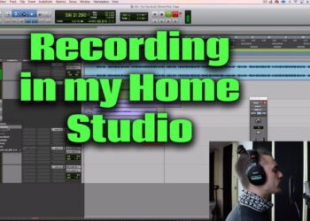 Recording Session  – In my home studio
