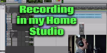 Recording Session  – In my home studio
