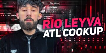 RIO LEYVA MAKING BEATS IN ATLANTA 🔥 FULL ATL COOK UP 🥵
