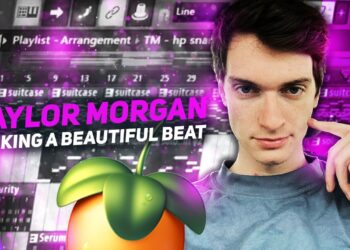 Taylor Morgan Making A Beautiful Beat From Scratch ✨🔥