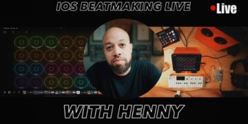 BEATMAKING LIVE with HENNY using LOOPY PRO
