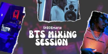 Behind The Scene Mixing Session | 5K808MAFIA | Vlog 2023 | Episode 1