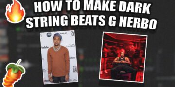 How To Make Dark String Beats For Beginners (G Herbo) Southside | Silent Cook-up | FL Studio