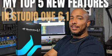 My Top 5 New Features added in PreSonus Studio One 6.1