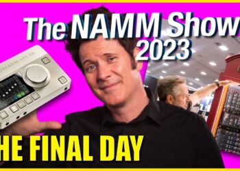 FINAL DAY of  NAMM Show 2023 – Solid State Logic, Neumann, Soundflow, Audient & More