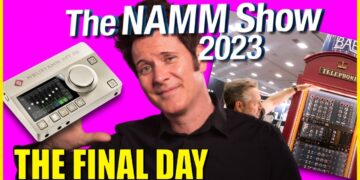 FINAL DAY of  NAMM Show 2023 – Solid State Logic, Neumann, Soundflow, Audient & More