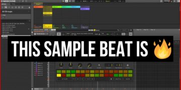 FIRE Sample Beat Making With Maschine & Serato Sample!