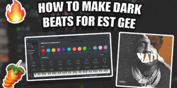 How To Make DARK Beats For EST Gee (MAD) | FL Studio  Tutorial
