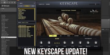 New Keyscape Update!  New Double Felt Grand Piano!