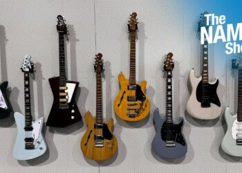 Sterling By Music Man New Guitar Series – NAMM 2023