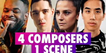 4 COMPOSERS SCORE THE SAME SCENE ft. Tennyson, Alex Moukala, Homay Schmitz