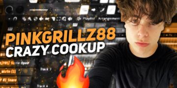 Pinkgrillz88 Cooking Up 5 CRAZY Beats From Scratch 🥵