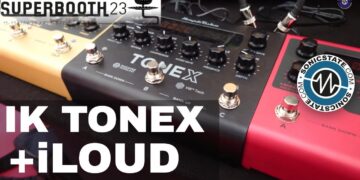 Superbooth 2023: IK Multimedia – iLoud Monitors – Tonex Pedal