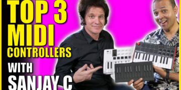 Top 3 MIDI Keyboard Controllers with Sanjay C