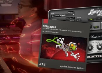 Alien Forest—Thiago Pinheiro jams with his Space Walk sound pack for Lounge Lizard EP-4