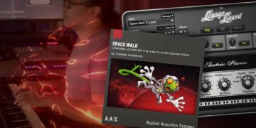 Alien Forest—Thiago Pinheiro jams with his Space Walk sound pack for Lounge Lizard EP-4