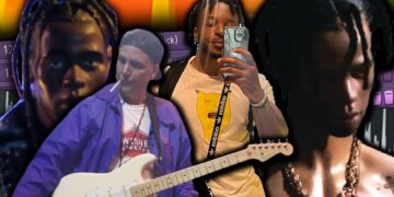 How To Make DARK GUITAR Trap Beats Like TRAVIS SCOTT & MIKE DEAN From Scratch (STOCK FL STUDIO VSTs)