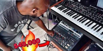 Processing Beats made with Prophet Rev2 & FL Studio though a $40,000 Analog Chain 🔥