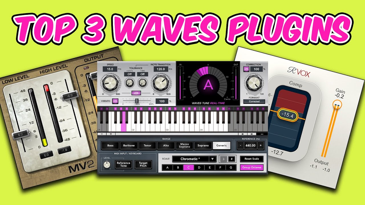 Waves Tune Real-Time Plugin - Waves Audio