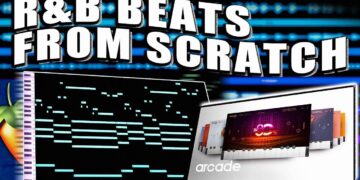 HOW TO MAKE R&B BEATS FROM SCRATCH WITH ARCADE | FL STUDIO R&B TUTORIAL 2023